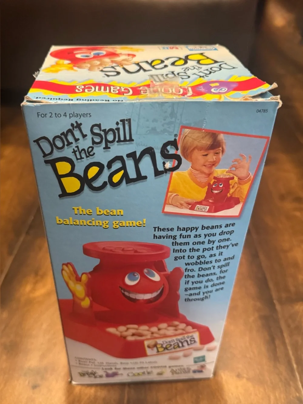 VINTAGE Don’t Spill The Beans Game 1999 Hasbro Milton Bradley Round Beans